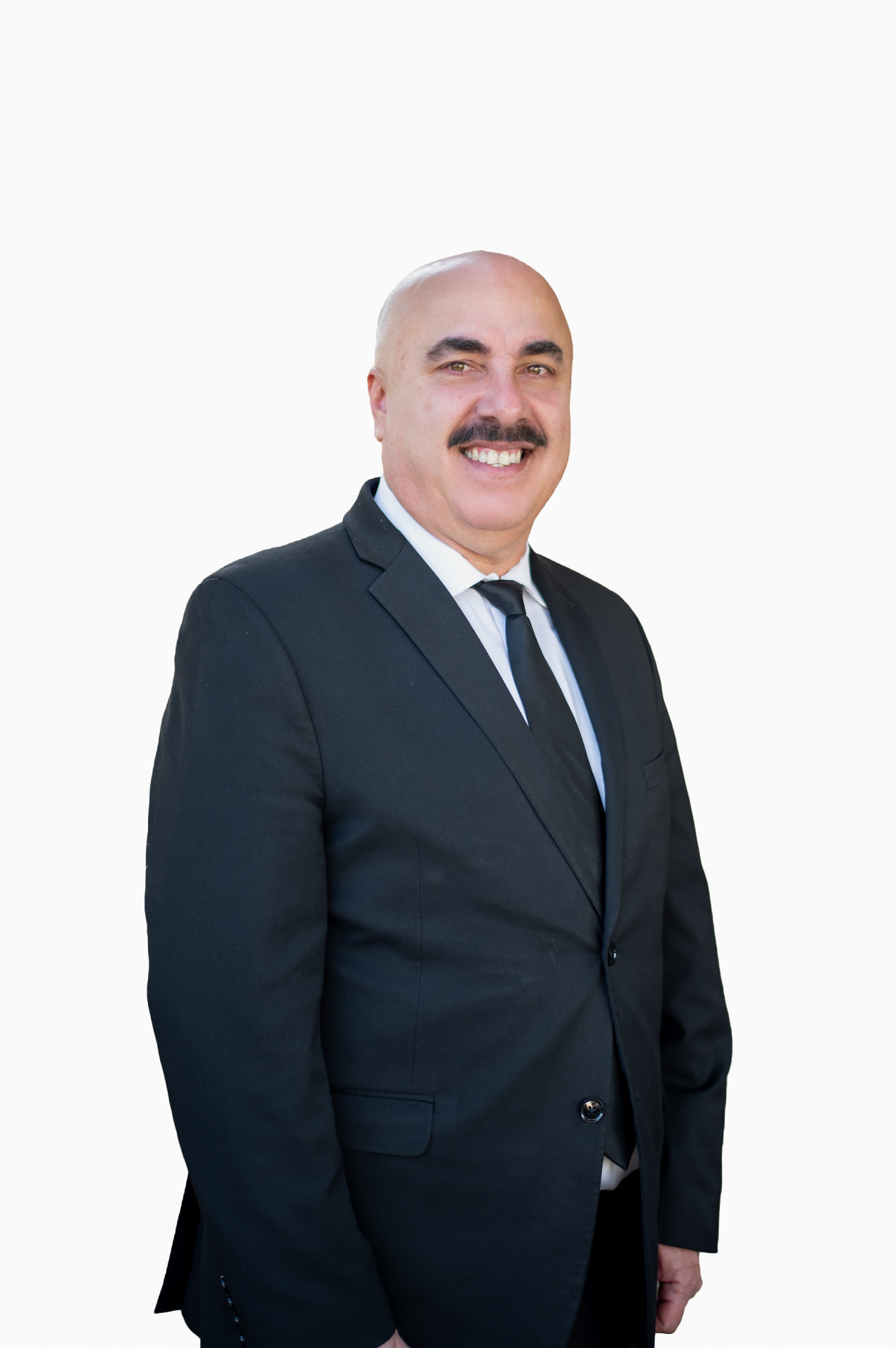 A Best Ride Transportation chauffeur in a black suit